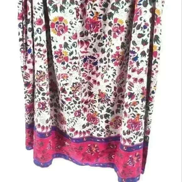 VTG Alexandra Scott Floral Print Cotton Mumu Dress Size Medium. - Picture 3 of 7